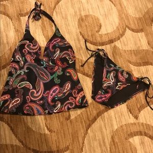 Victoria's Secret Tankini-Paisley Print